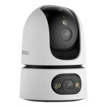 Κάμερα παρακολούθησης IP IMOU Ranger Dual Pro 6MP — εσωτερικού χώρου, επιτραπέζια, 2304×1296, 3,6mm, ψηφιακό zoom 8×, γωνία θέασης 91°×47°