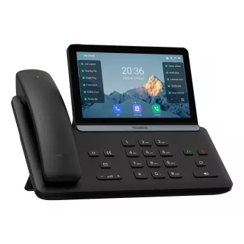 IP τηλέφωνο Yealink Yealink-SIP-T88W Pro — Android, οθόνη LCD 7 ιντσών (1024×600), ενσύρματο & ασύρματο ακουστικό, Bluetooth, PoE, μαύρο