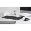 Πληκτρολόγιο-Ποντίκι Rapoo 9900m Office QWERTZ Μαύρο