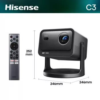 Προβολέας HISENSE C3 4K Trichroma Laser Beamer 2.500 ANSI-Lumen, Μοντέλο 20017736