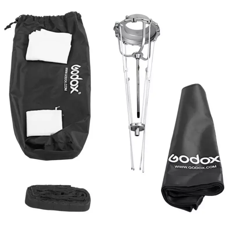 Softbox Godox SB-GUE120 Μαύρο 120 cm Νάιλον με διαχύτες και grid