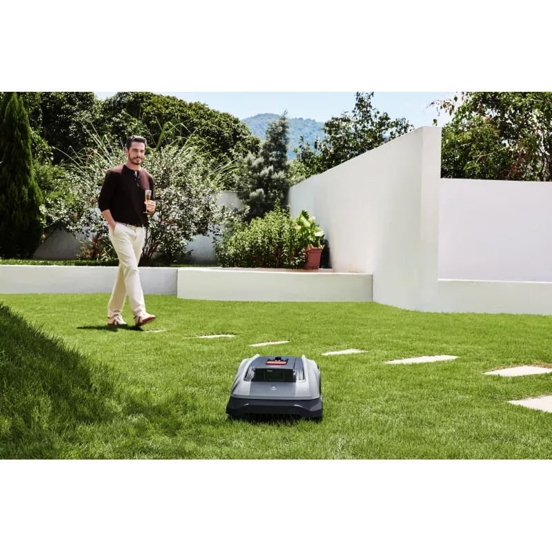 Ecovacs GOAT O600 RTK EU Ρομπότ χλοοκοπτικό Μπαταρία Μαύρο, Γκρι
