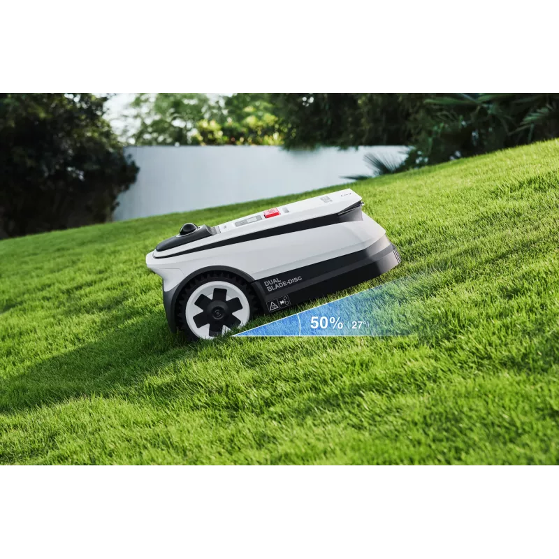 Ecovacs GOAT A1600 LiDAR PRO EU Ρομπότ χλοοκοπτικό Μπαταρία Μαύρο, Λευκό