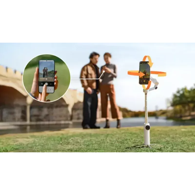 Σταθεροποιητής κάμερας smartphone Insta360 Flow 2 Pro Creator Bundle περιστροφή 360°