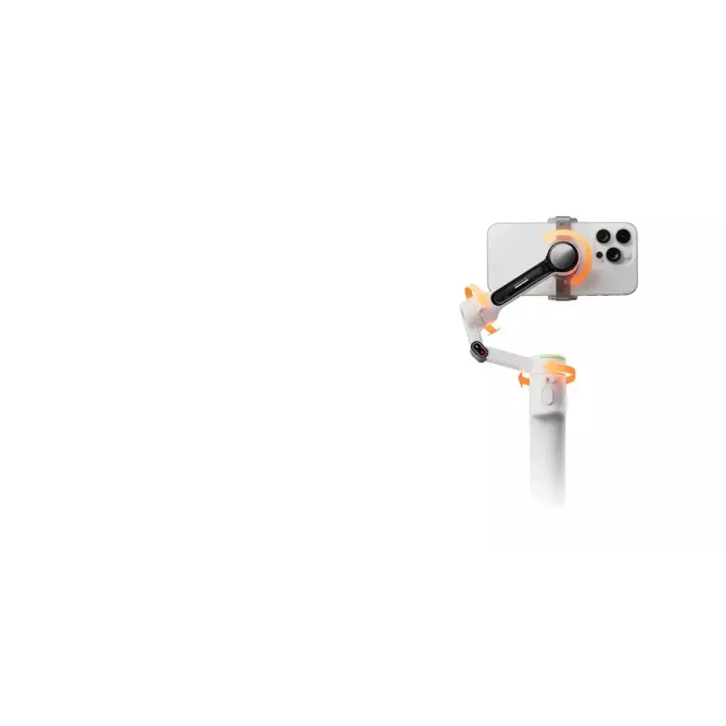 Σταθεροποιητής κάμερας smartphone Insta360 Flow 2 Pro Creator Bundle περιστροφή 360°