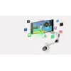 Σταθεροποιητής κάμερας smartphone Insta360 Flow 2 Pro Creator Bundle περιστροφή 360°