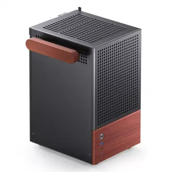 Κουτί PC Jonsbo T6, Mini-Tower, Mini-ITX, Μαύρο
