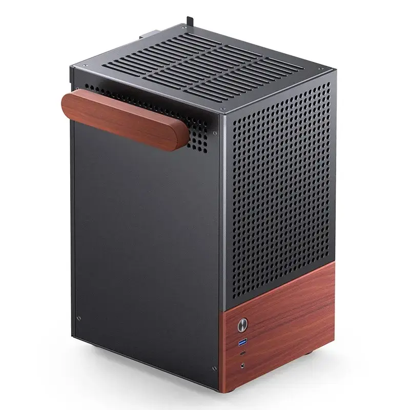 Κουτί PC Jonsbo T6, Mini-Tower, Mini-ITX, Μαύρο