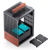 Κουτί PC Jonsbo T6, Mini-Tower, Mini-ITX, Μαύρο