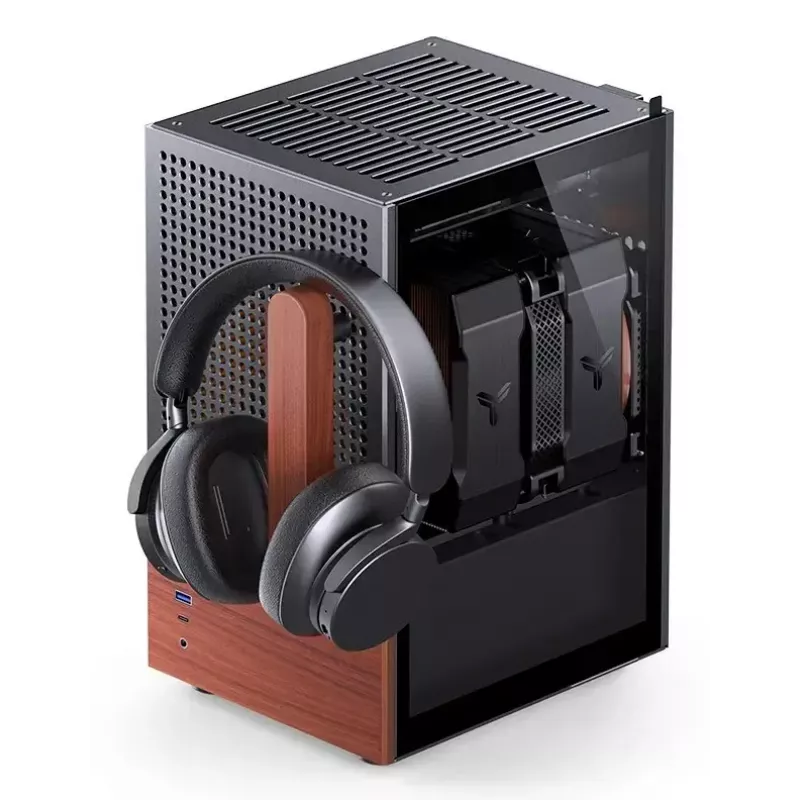 Κουτί PC Jonsbo T6, Mini-Tower, Mini-ITX, Μαύρο