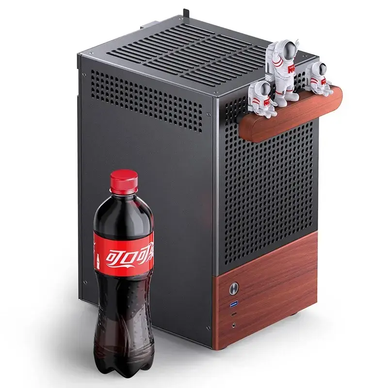 Κουτί PC Jonsbo T6, Mini-Tower, Mini-ITX, Μαύρο