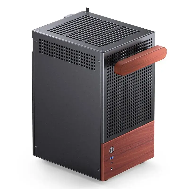Κουτί PC Jonsbo T6, Mini-Tower, Mini-ITX, Μαύρο
