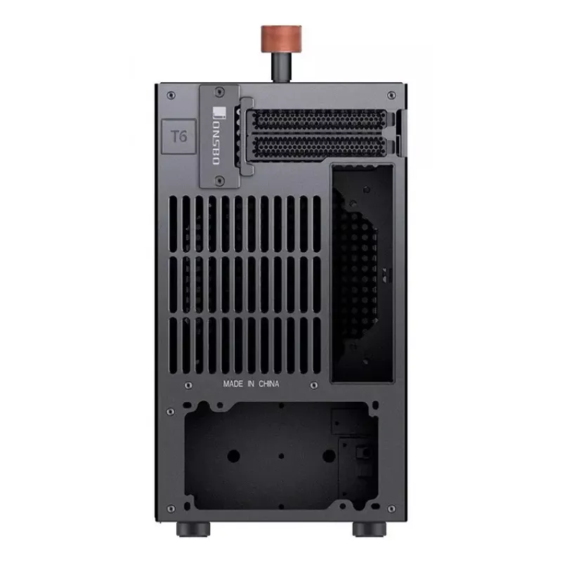 Κουτί PC Jonsbo T6, Mini-Tower, Mini-ITX, Μαύρο