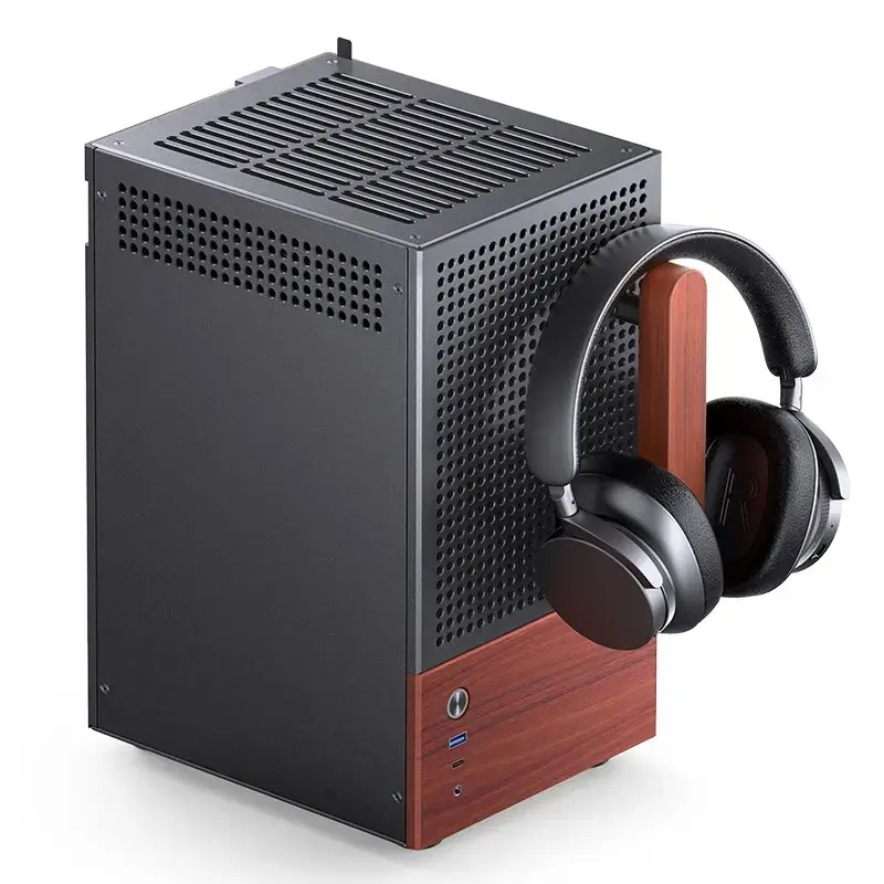 Κουτί PC Jonsbo T6, Mini-Tower, Mini-ITX, Μαύρο