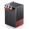 Κουτί PC Jonsbo T6, Mini-Tower, Mini-ITX, Μαύρο