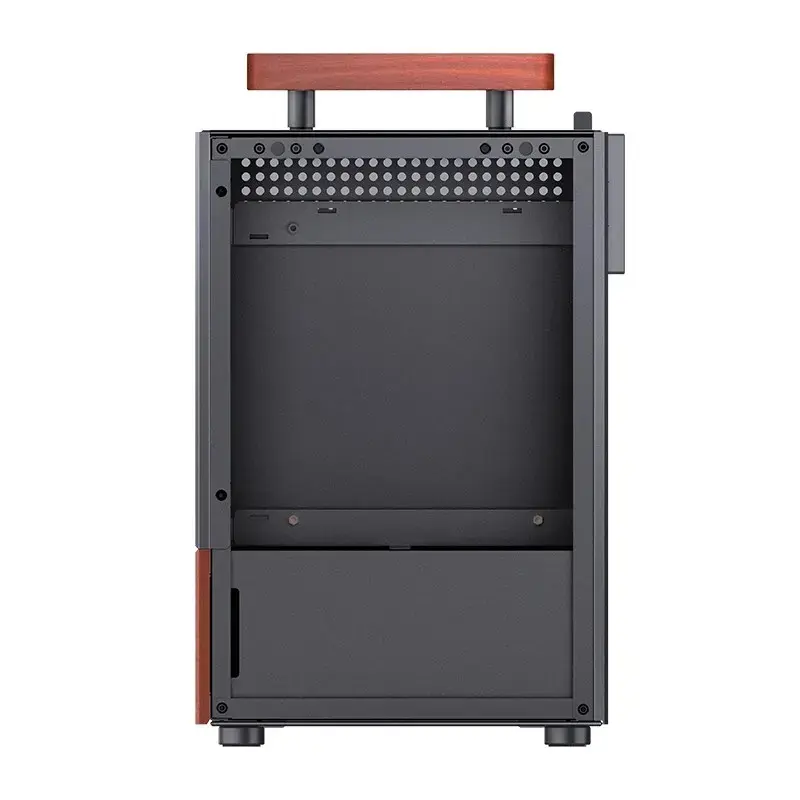Κουτί PC Jonsbo T6, Mini-Tower, Mini-ITX, Μαύρο