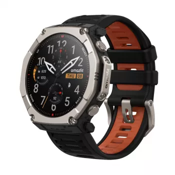 Amazfit T-Rex Ultra 2 Έξυπνο ρολόι, 51 mm, μαύρο