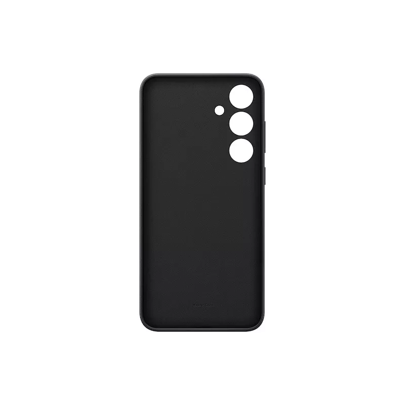 Samsung Galaxy S24+ Vegan Leather Case Μαύρο Monochromatic 6.7-inch