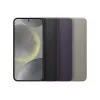 Samsung Galaxy S24+ Vegan Leather Case Μαύρο Monochromatic 6.7-inch