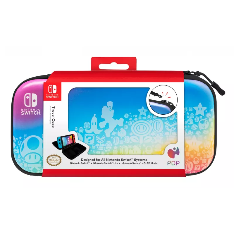 PDP λεπτή Deluxe: Star Spectrum Σκληρή θήκη Nintendo Πολύχρωμο