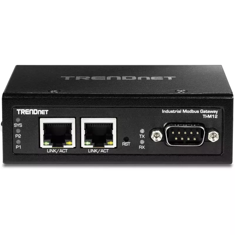 Gateway Controller Trendnet TI-M12 10 100 Mbit/s Μεταλλικό DIN-Schiene