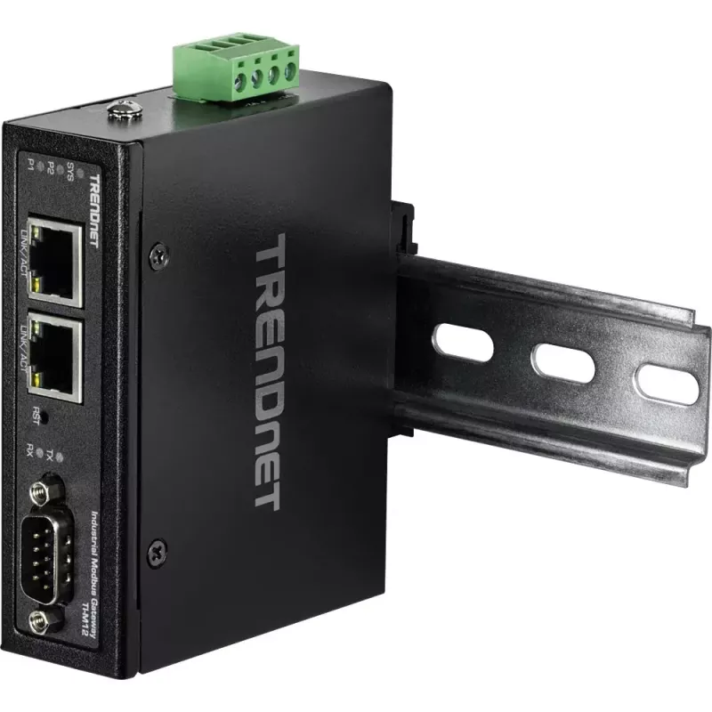 Gateway Controller Trendnet TI-M12 10 100 Mbit/s Μεταλλικό DIN-Schiene