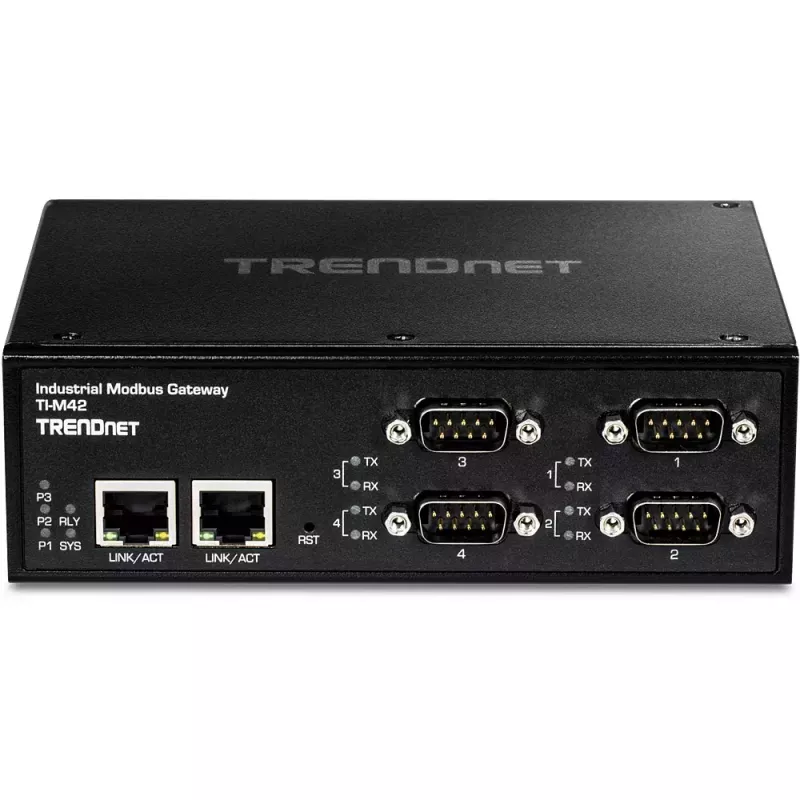 Gateway/Controller Trendnet TI-M42 10/100 Mbit/s Μαύρο IP30