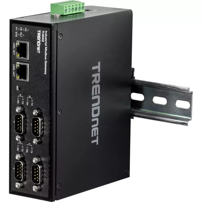 Gateway/Controller Trendnet TI-M42 10/100 Mbit/s Μαύρο IP30