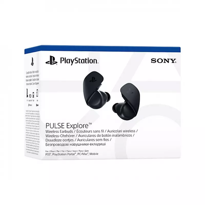 Sony Pulse Explore Headset ασύρματο in-ear gaming Bluetooth μαύρο