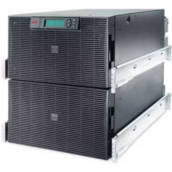 APC Smart-UPS RT 20kVA, 230/400V, LCD, τοποθέτηση σε rack, 12U, 2x IEC-Jumper & 8x έξοδοι IEC 60320 C19
