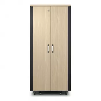 APC NetShelter Soundproof, 32U, Server Rack Enclosure, 230V, σφενδάμι