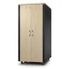APC NetShelter Soundproof, 32U, Server Rack Enclosure, 230V, σφενδάμι