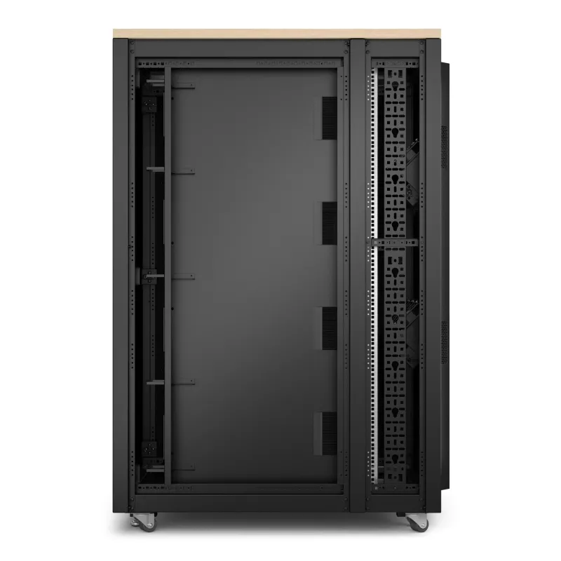 APC NetShelter Soundproof, 32U, Server Rack Enclosure, 230V, σφενδάμι