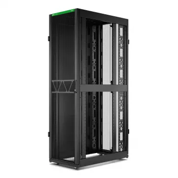 APC NetShelter SX Server Rack Gen 2, 45U, 2124H x 600W x 1070D mm, με πλαϊνά τοιχώματα, μαύρο