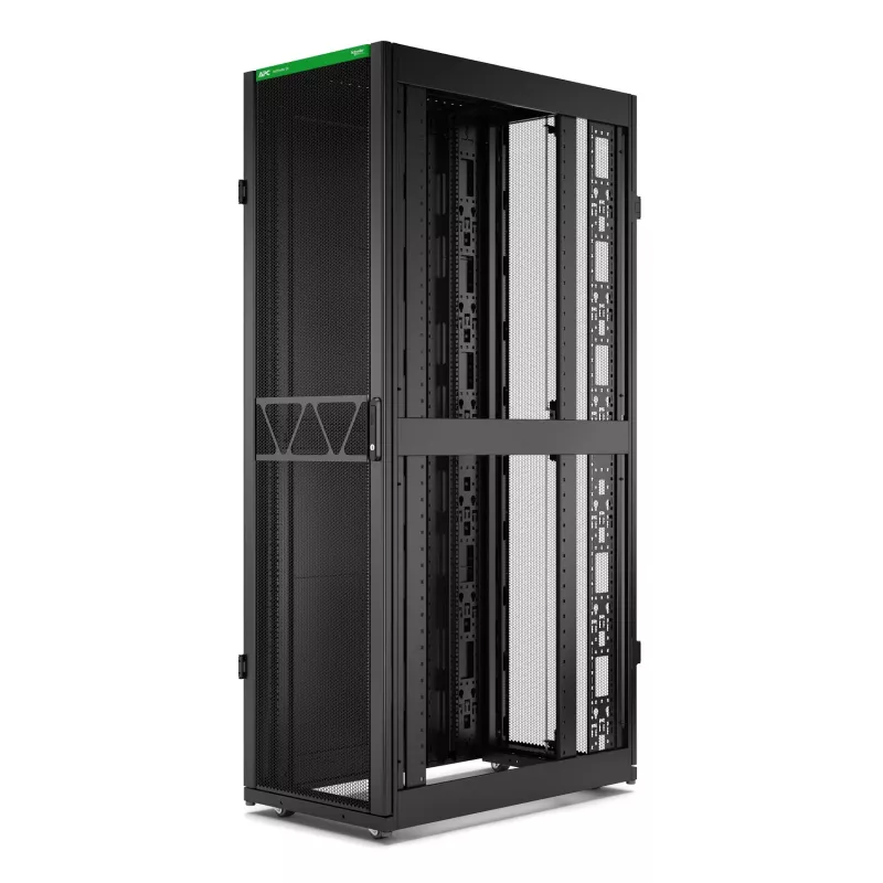 APC NetShelter SX Server Rack Gen 2, 45U, 2124H x 600W x 1070D mm, με πλαϊνά τοιχώματα, μαύρο