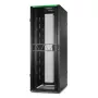 APC NetShelter SX Server Rack Gen 2, 45U, 2124H x 750W x 1070D mm, με πλαϊνά τοιχώματα, μαύρο