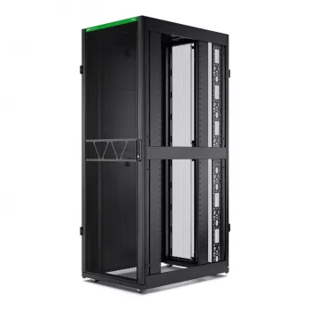 APC NetShelter SX Server Rack Gen 2, 45U, 2124H x 750W x 1070D mm, με πλαϊνά τοιχώματα, μαύρο