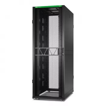 APC NetShelter SX Server Rack Gen 2, 45HE, 2124H x 750B x 1200T mm, με πλαϊνά τοιχώματα, μαύρο