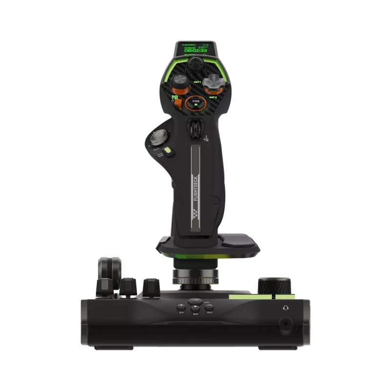 Σύστημα προσομοίωσης πτήσης HOTAS Turtle Beach VelocityOne Flightdeck για PC με Windows 10 και 11 (TBS-0724-05)