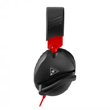 Over-Ear Stereo Gaming Headset Turtle Recon 70 — μαύρο, ενσύρματο στερεοφωνικό, χειριστήρια σε ένα ακουστικό