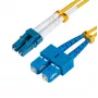 Microconnect FIB421020 Καλώδιο InfiniBand/οπτικών ινών 20 m LC SC Κίτρινο