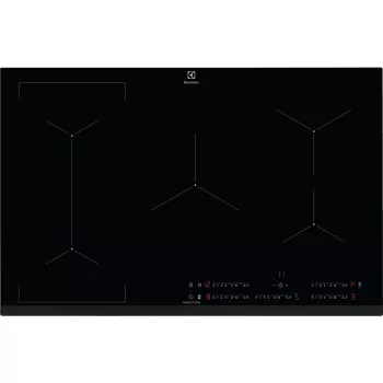 Electrolux EIV835 Μαύρο Εντοιχιζόμενη 80 cm Επαγωγική εστία με ζώνες 5 Ζώνη(-ες)