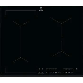 Electrolux EIV634 Μαύρο Εντοιχιζόμενη 60 cm Επαγωγική εστία με ζώνες 4 Ζώνη(-ες)