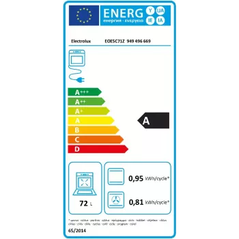 Εντοιχιζόμενος φούρνος Electrolux EOE5C71Z Ηλεκτρικός