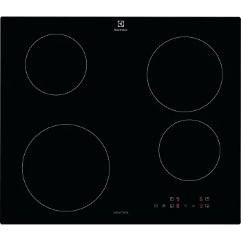 Electrolux Σειρά 300 LIB60424CK Μαύρο Εντοιχιζόμενη 60 cm Επαγωγική εστία με ζώνες 4 Ζώνη(-ες)