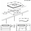 Electrolux EIV634 μαύρο εντοιχιζόμενη 60 cm εστία επαγωγής 4 ζωνών