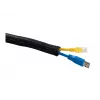 Μάνικα καλωδίων Multibrackets M Universal Cable Sock Self Wrap Basic 19 mm μαύρο 50 m, πολυεστέρας, -50–150 °C