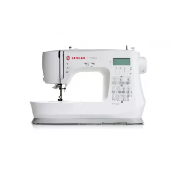 SINGER αυτόματη ραπτομηχανή C5955 — 417 σχέδια βελονιών, θηλιά 1 βήματος, 110 W, ηλεκτρική, λευκή