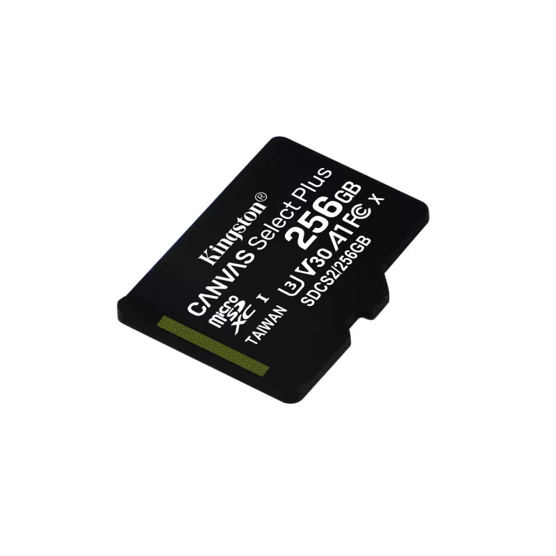 Kingston Technology Canvas Select 256GB micSDXC Plus 100R A1 C10 Κάρτα + Αντάπτορας