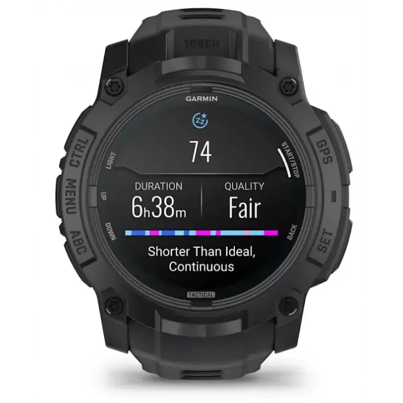 Smartwatch Garmin Instinct 3 Tactical Edition Μαύρο